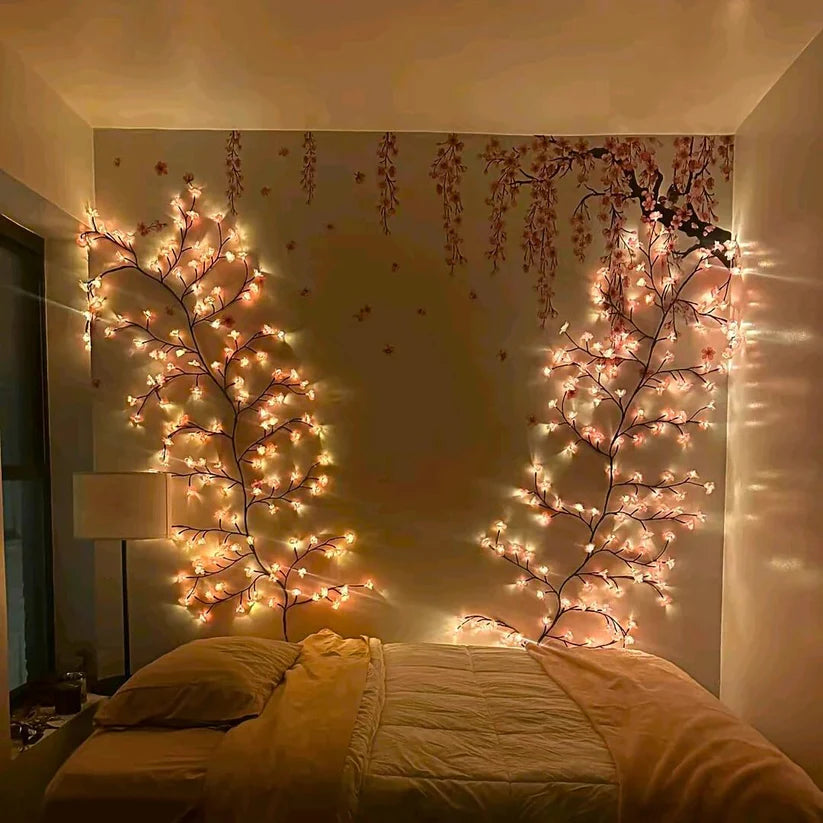 Sakura Cherry Blossom Branch Light