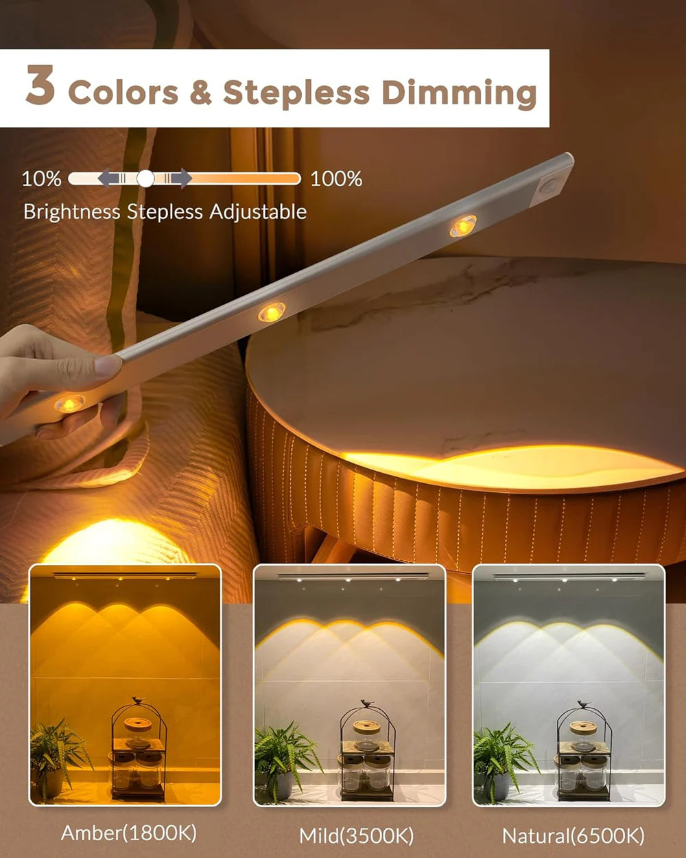 SmartGlow - Motion Sensor Cabinet Light