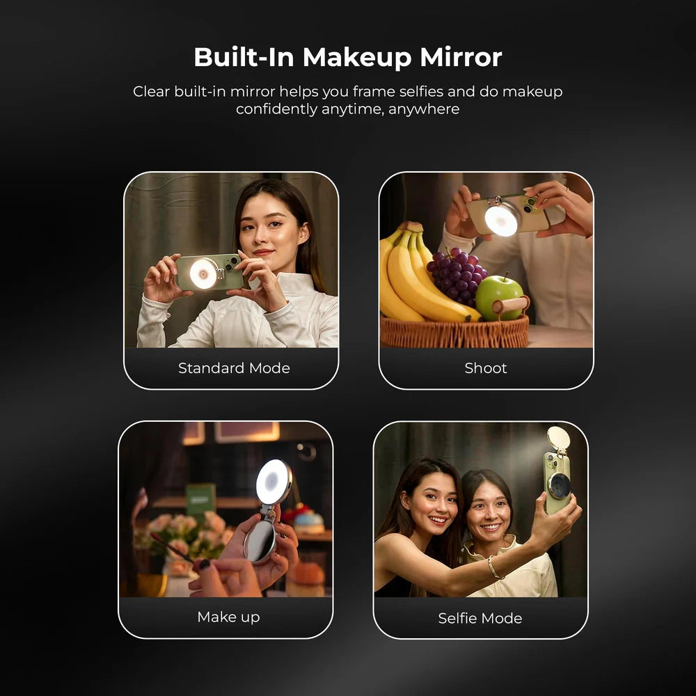 Glowmag - Mirror Magnetic Selfie Ring Light