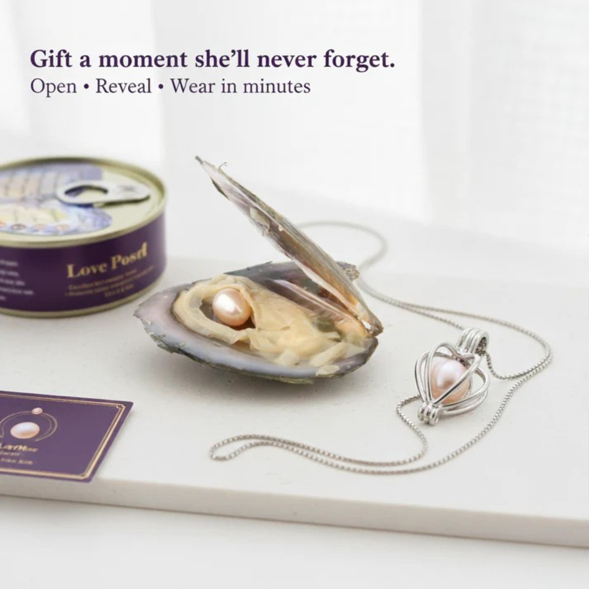 Forever Pearl Pendant - A Wearable Symbol of Love