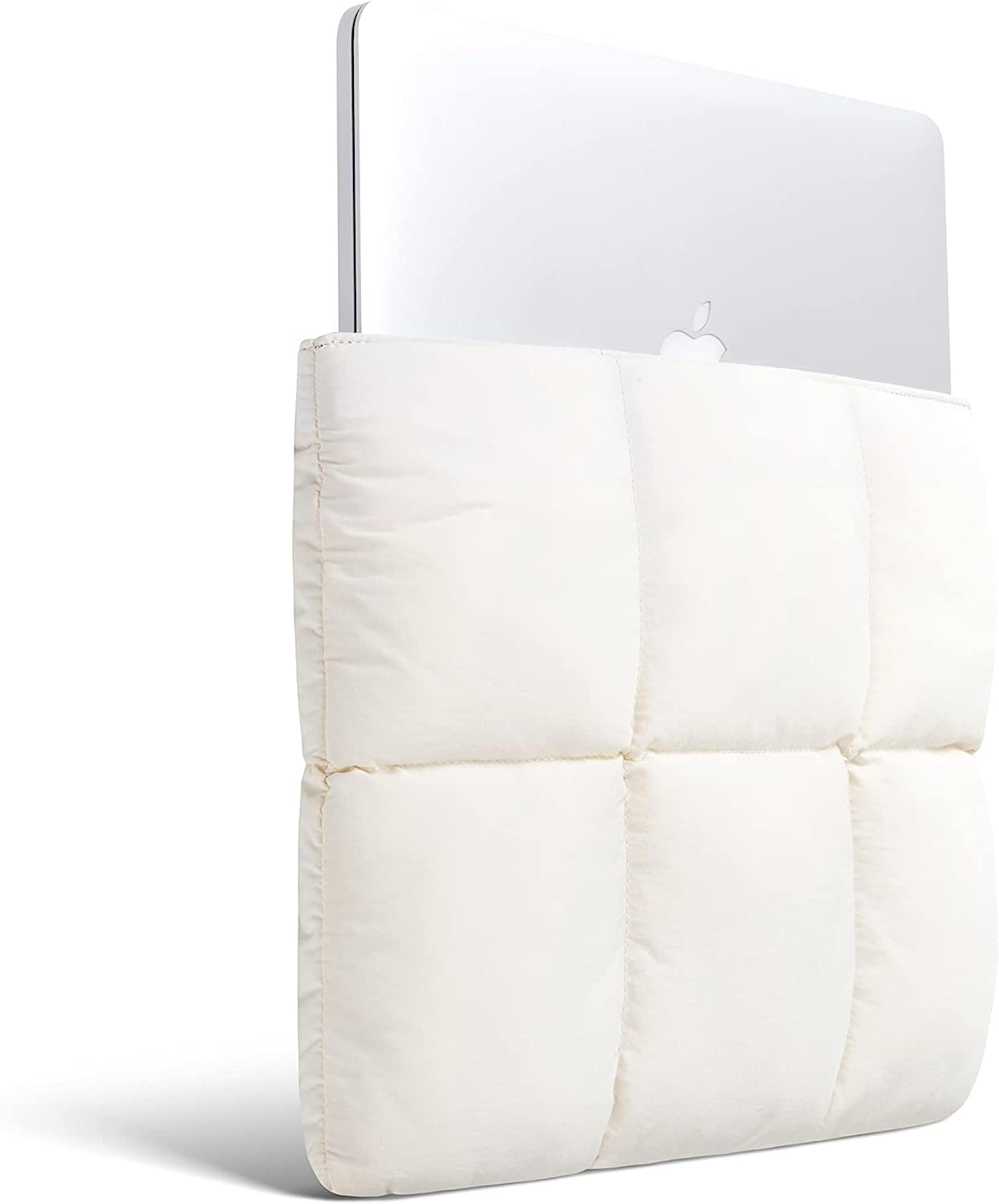 Quilted Puffer Magnetic Laptop Case