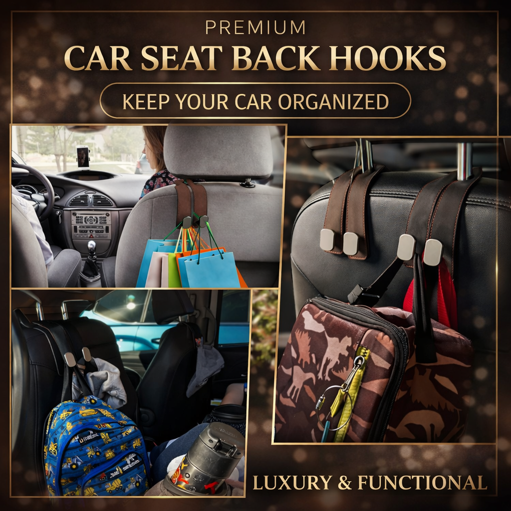 Metal Car Headrest Hook