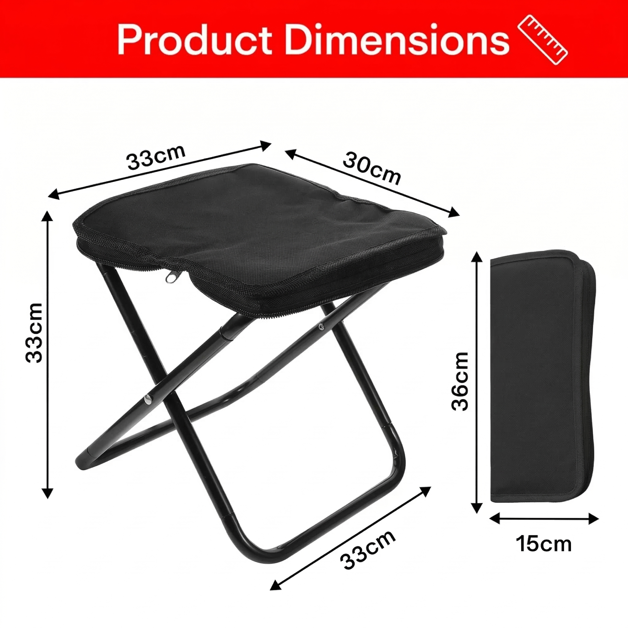 RestOn - Folding Sling Bag Stool