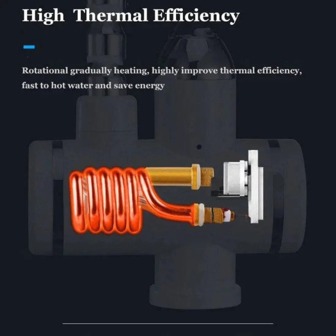 Electric Digital Water Heating Faucet - Instant Hot Water