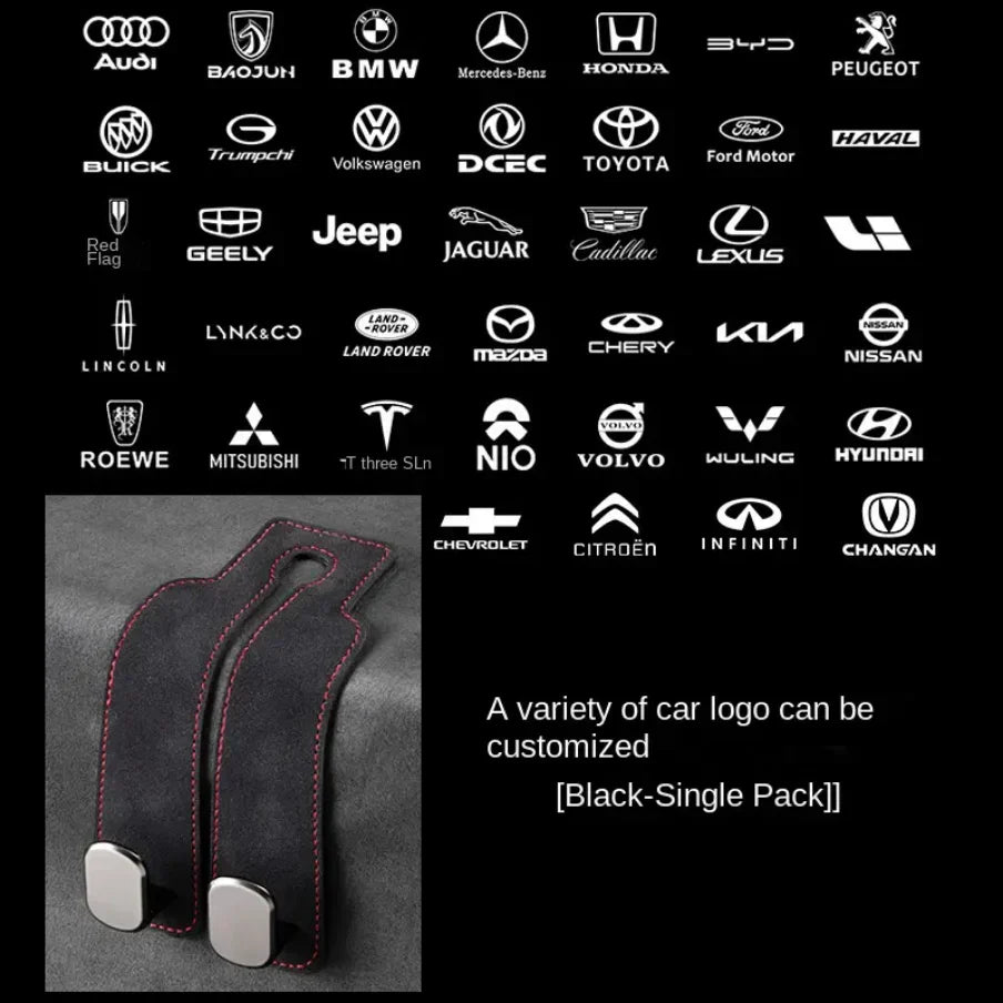 Metal Car Headrest Hook