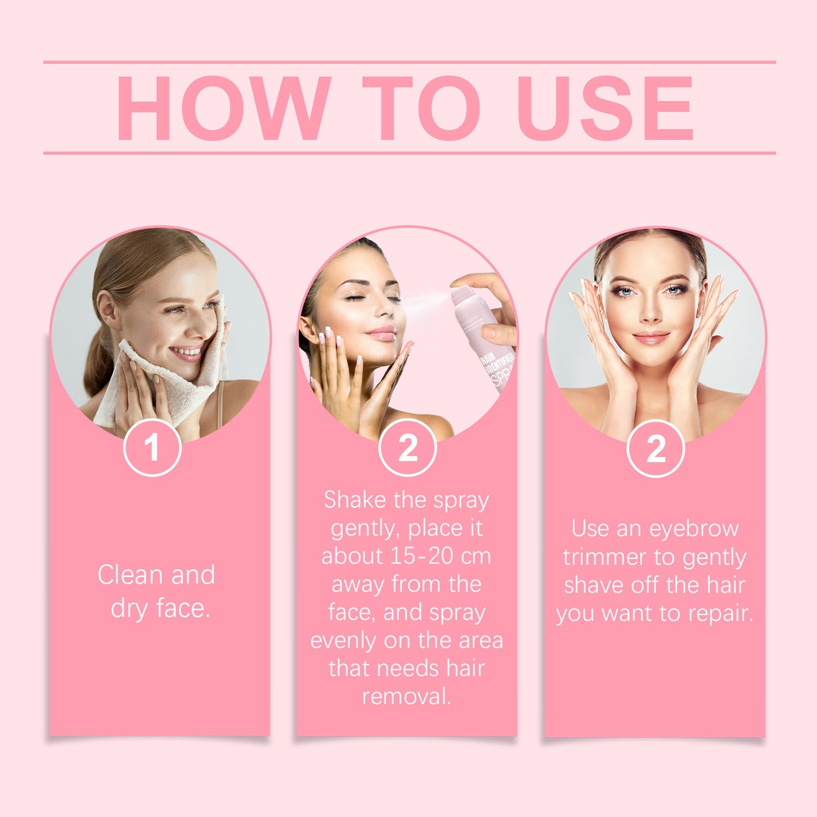Hair Identifier Spray - Free Razor Set