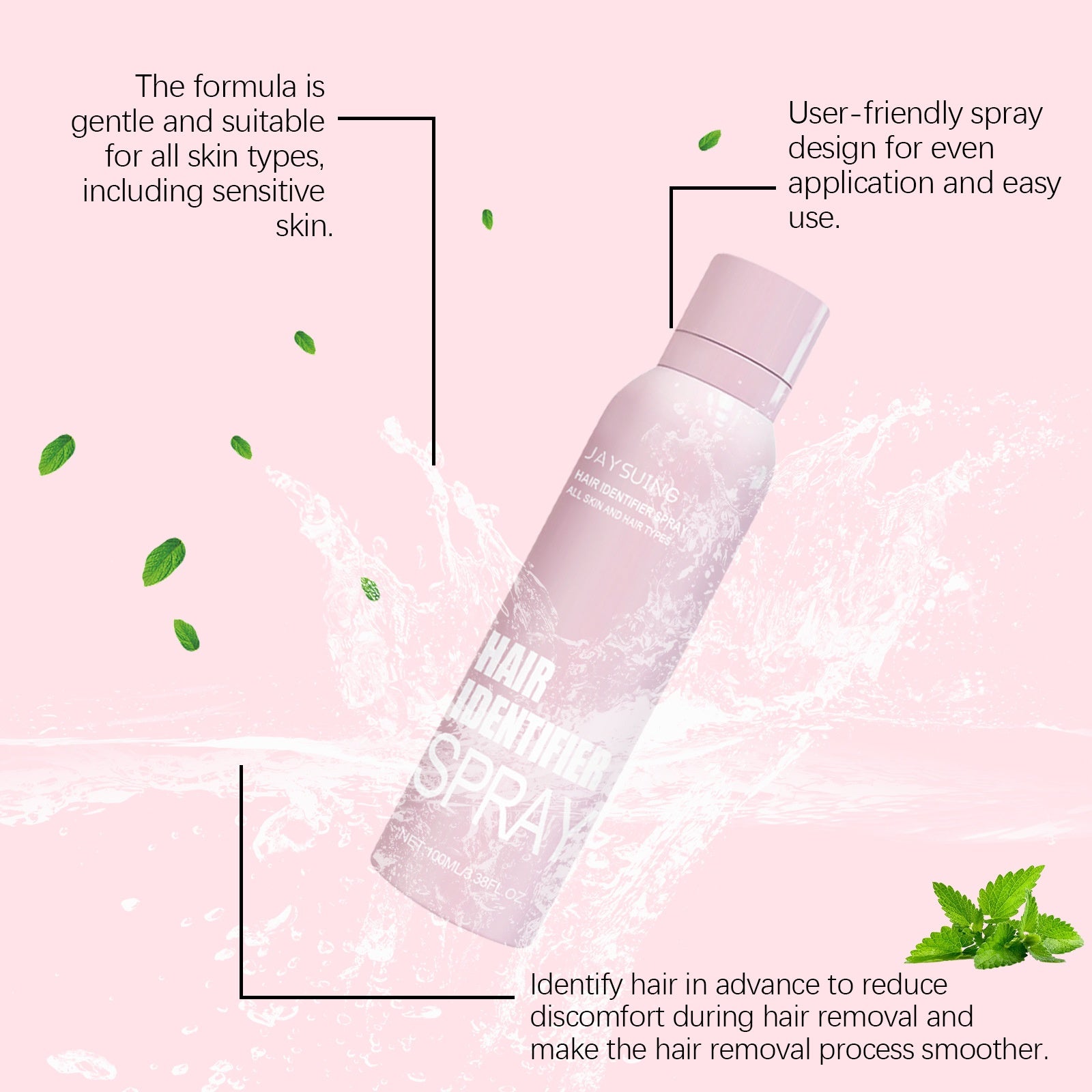 Hair Identifier Spray - Free Razor Set