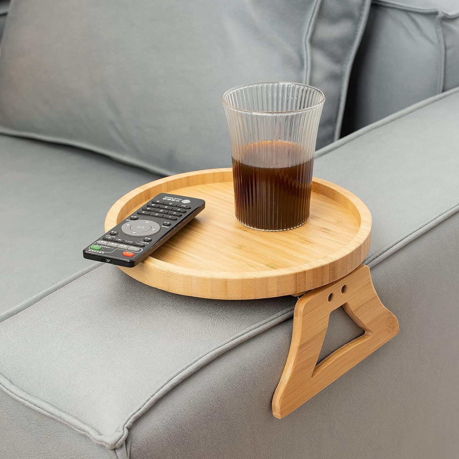 SofaGrip - Bamboo Sofa Tray