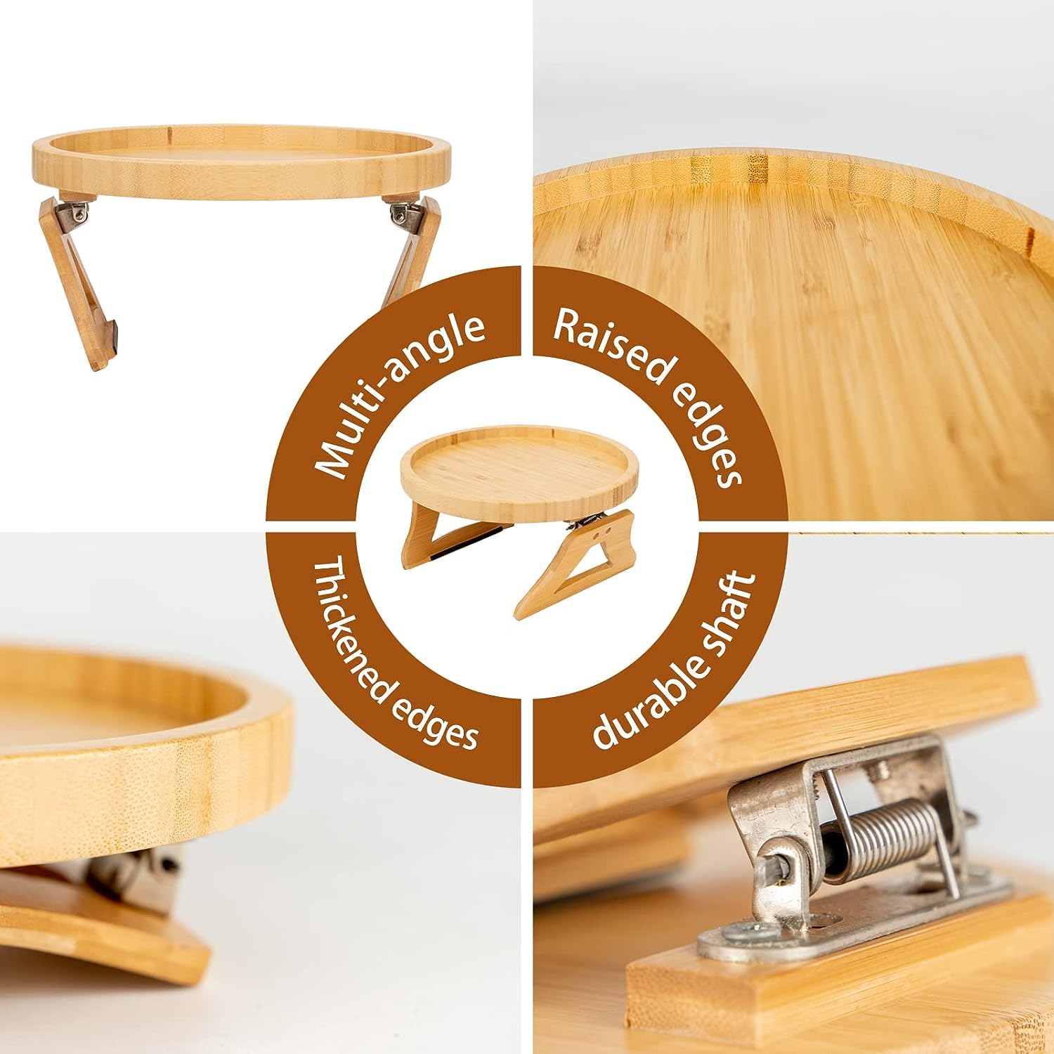 SofaGrip - Bamboo Sofa Tray