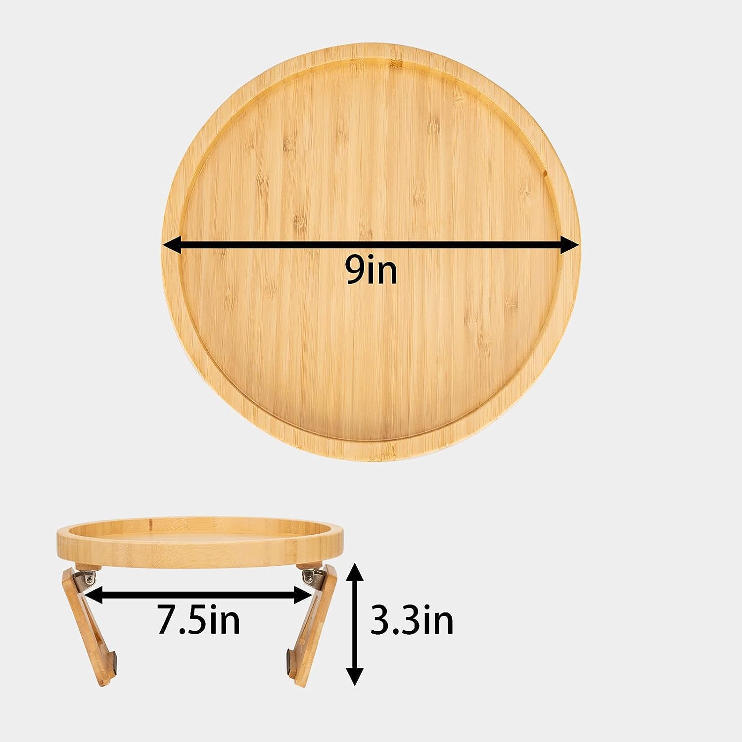 SofaGrip - Bamboo Sofa Tray