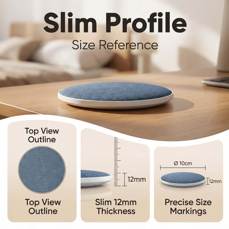 Ultra-Thin Pillow Bluetooth Speaker