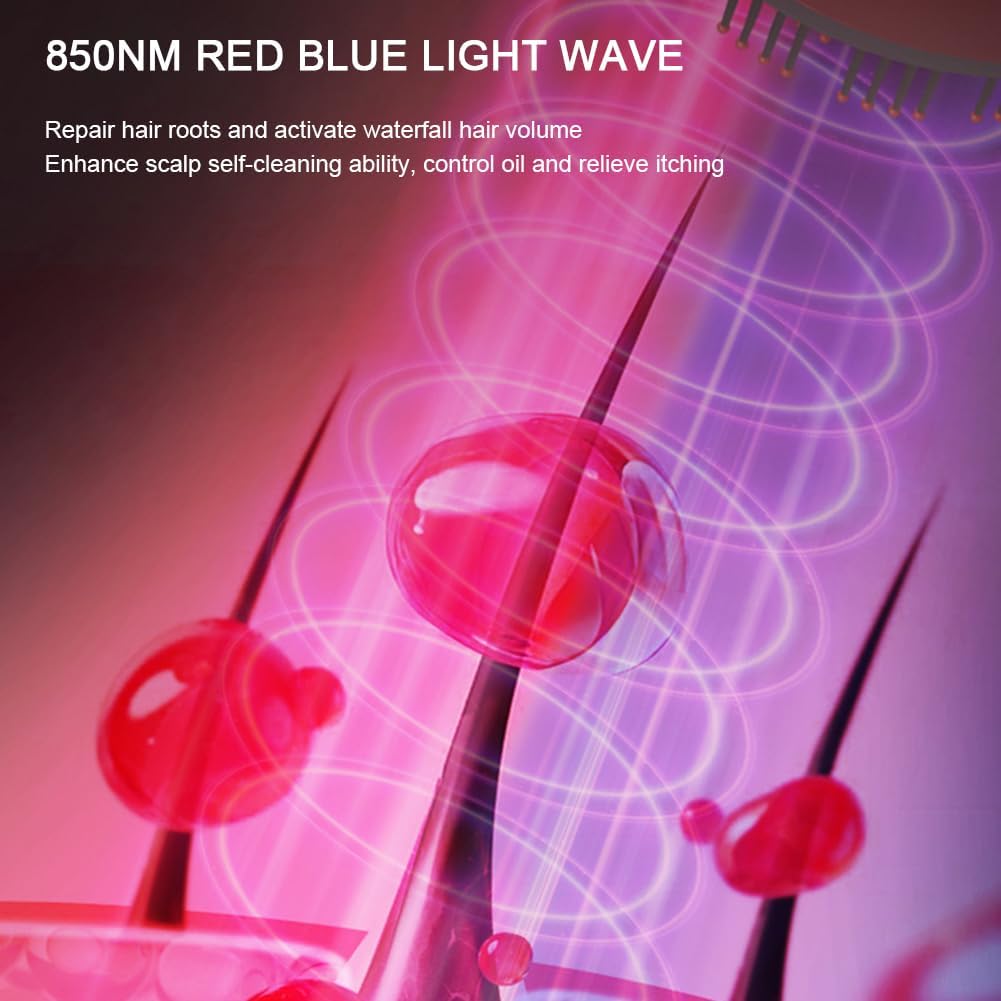 HairGrow™️- Red Light Hair Growth Scalp Massager