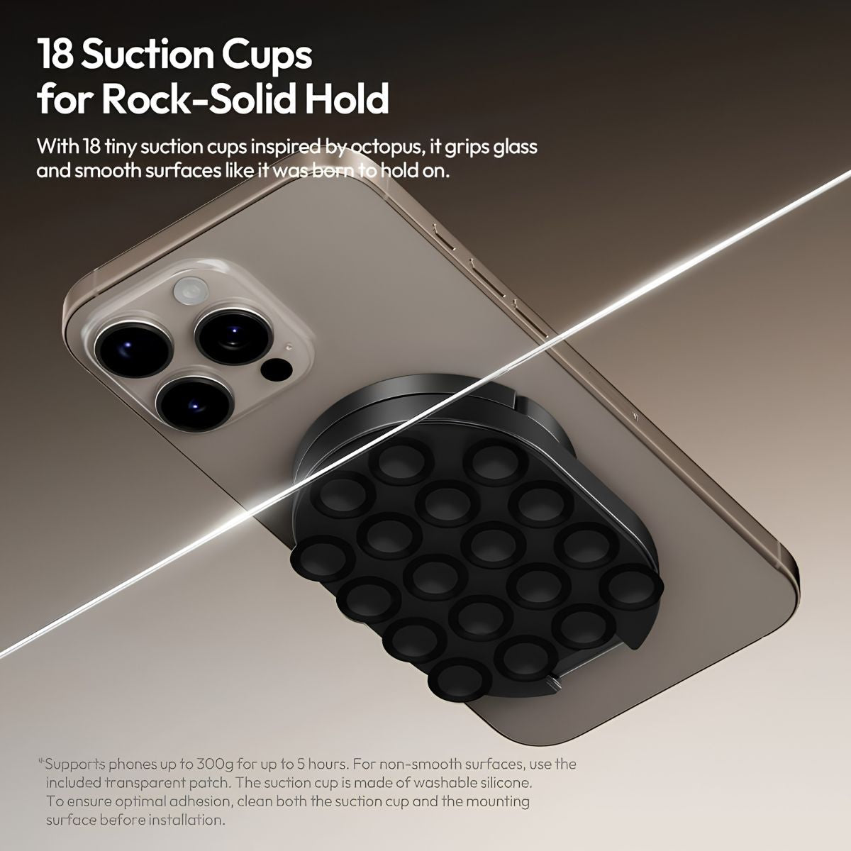 MagStick - Hands Free Magnetic Phone Holder + MagSafe