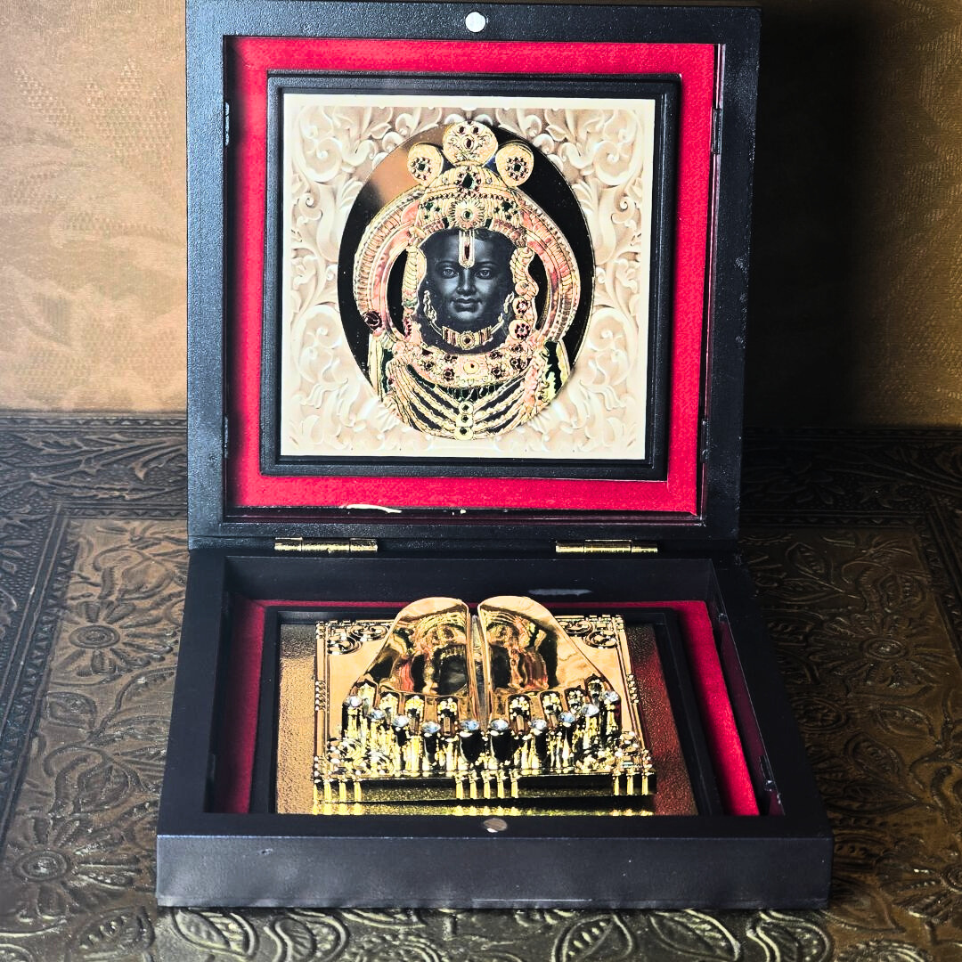 Shri Ram Lalla Pocket Temple for Home, Puja, and Gift