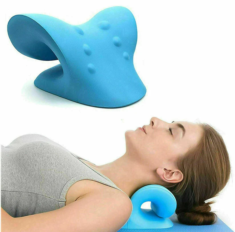 Neck and Shoulder Relaxer, Cervical Traction Device for TMJ Pain Relief