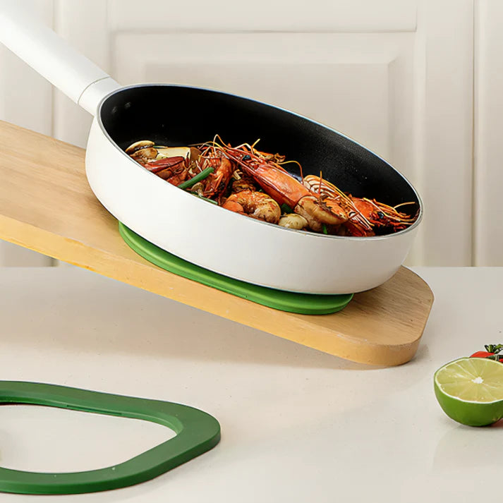 Magnetic Silicone Trivet Set 3-in-1 Heat-Resistant Pot Mats